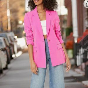 ABOUT US COTTON CANDY BLAZER MED